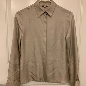 Emporio Armani made in Italy silk top blouse